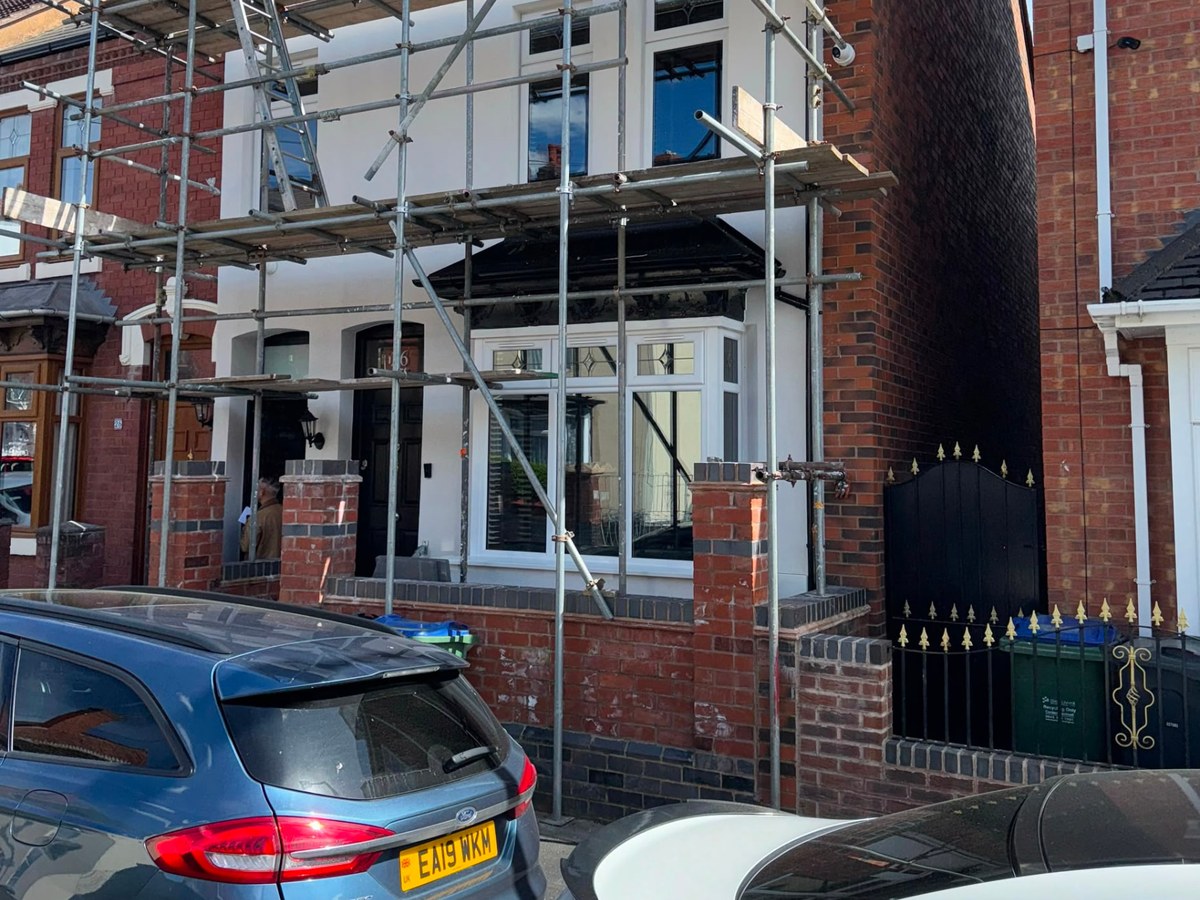 Front elevation render, Birmingham